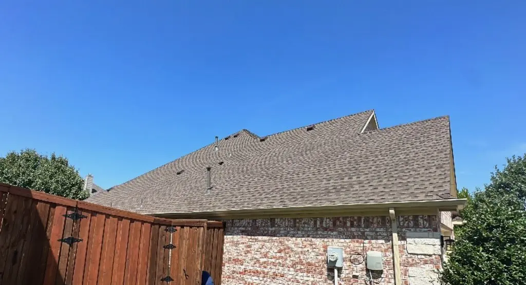 Completed roof replacement project in Carolina Beach